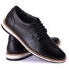 Sapato Social Casual Masculino Derby Preto