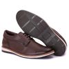 Sapato Social Casual Masculino Derby Estilo Shoes Café