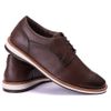 Sapato Social Casual Masculino Derby Estilo Shoes Café
