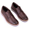 Sapato Social Casual Masculino Derby Estilo Shoes Café