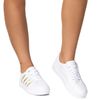 Tênis Casual Holografico Dourado Ayla