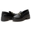 Mocassim Feminino Class Tratorado Preto