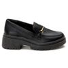 Mocassim Feminino Class Tratorado Preto