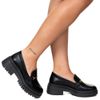 Mocassim Feminino Class Tratorado Preto