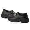 Sapato Mocassim Oxford Feminino Kylie Preto