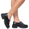 Sapato Mocassim Oxford Feminino Kylie Preto