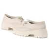 Mocassim Oxford Feminino Kylie Off White 