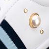 Tênis Feminino Plataforma Branco/Pérola