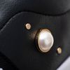 Tênis Feminino Plataforma Preto/Pérola