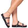 Papete Sandalia Feminina Malu Preto