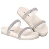 Papete Sandalia Feminina Malu Off White
