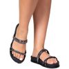 Papete Sandalia Feminina Jade Preto