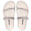 Papete Sandalia Feminina Jade Off White