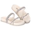Papete Sandalia Feminina Jade Off White