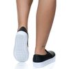 Tênis Feminino Slip On Preto Floripa