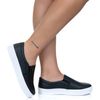Tênis Feminino Slip On Preto Floripa