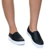 Tênis Feminino Slip On Preto Floripa