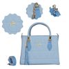 Bolsa Lorena Média Jade Azul
