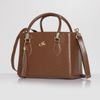 Bolsa Lorena Média Cristal Caramelo
