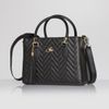 Bolsa Lorena Média Ágata Preta