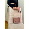 Bolsa Feminina Ella Pequena Tiracolo Marrom