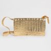 Bolsa Feminina Metalizada Dourado