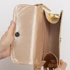 Bolsa Feminina Metalizada Dourado