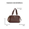 Bolsa Equilíbrio Transversal e de Mão Marrom