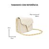 Bolsa Corrente Tiracolo Off White