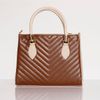 Bolsa Sonhos Bicolor Caramelo com Marfim
