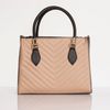 Bolsa Sonhos Bicolor Nude com Preto