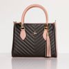 Bolsa Sonhos Bicolor Preto com Rosa