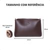 Bolsa Tiracolo Pequena Marrom