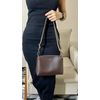 Bolsa Tiracolo Pequena Marrom