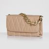 Bolsa Clutch Corrente Nude