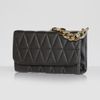 Bolsa Clutch Corrente Preta