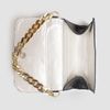 Bolsa Clutch Corrente Preta