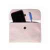 Kit Bolsa Lorena + Carteira Feminina Rosa