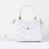 Bolsa Lorena Arco-íris Zig Zag Branco