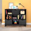 Nicho Organizador Cômoda Multifuncional 3 Gavetas- Qmovi Cor Preto