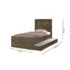 Cama Bibox Cambel Luara Castanho Wood