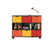 Nicho Organizador Qmovi 6 Gavetas Preto 