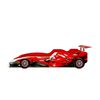 Cama Solteiro Infantil Gelius Carro Fórmula 1 Vermelho