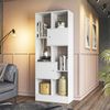 Livreiro com Nichos 2 Portas 3950 Branco Qmovi