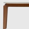 Mesa de jantar província C/ Vidro Lauren 2.10 - Natural/off-white