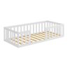 Cama Solteiro Montessoriane Branco -Nemargi 