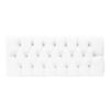 Cabeceira Painel Casal Paris Capitone 1,40m Courino Branco
