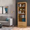 Livreiro Multiuso Qmovi 3420 2 Gavetas Freijo 