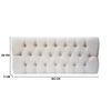 Conjunto Cabeceira Estofada Capitonê 160 cm Queen Suede Areia Paris e Mesa de Apoio Legs Terracota com Luminaria de chão Tebarrot Classic Amêndoa