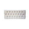 Cabeceira Painel Casal Paris Capitone 1,40m Suede Areia